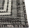 Trans Ocean Carmel 8425/48 Multi Border Black Area Rug by Liora Manne 