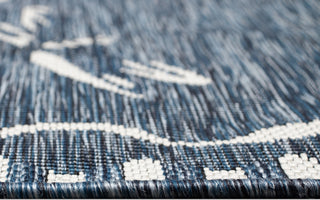 Trans Ocean Carmel 8440/33 Dragonfly Navy Area Rug by Liora Manne 