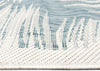 Trans Ocean Carmel 8474/04 Fronds Aqua Area Rug Pile Image