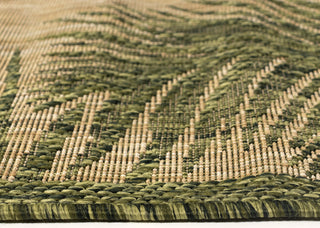 Trans Ocean Carmel 8474/06 Fronds Green Area Rug by Liora Manne 