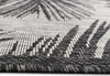 Trans Ocean Carmel 8474/48 Fronds Black Area Rug by Liora Manne 