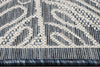 Trans Ocean Carmel 8492/33 Collage Navy Area Rug Pile Image