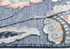 Trans Ocean Canyon 9370/33 Ornamental Flower Navy Area Rug Pile Image