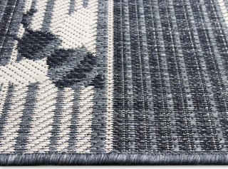 Trans Ocean Malibu 8215/33 Sweet Bees Navy Area Rug Pile Image