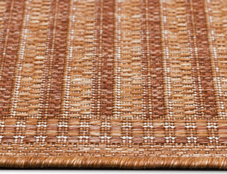 Trans Ocean Malibu 8223/17 Simple Border Clay Area Rug Pile Image