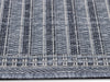 Trans Ocean Malibu 8223/33 Simple Border Navy Area Rug Pile Image