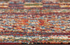 Trans Ocean Esencia 8057/24 Tribal Stripe Red Area Rug Pile Image