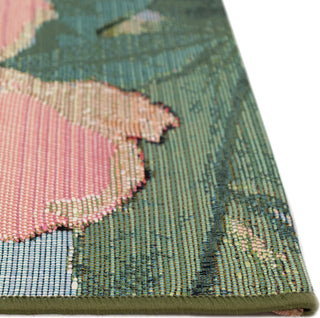 Trans Ocean Marina 8063/44 Tropical Floral Multi Area Rug by Liora Manne 