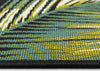 Trans Ocean Marina 8151/48 Palm Border Black Area Rug Pile Image