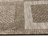 Trans Ocean Orly 6483/12 Squares Natural Area Rug Pile Image