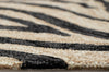 Trans Ocean Ravella Zebra Black Area Rug by Liora Manne 
