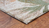 Trans Ocean Ravella Tropical Leaf Natural Area Rug by Liora Manne 
