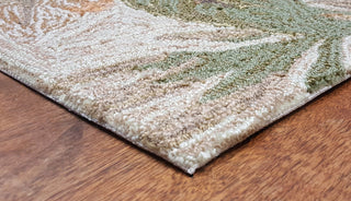 Trans Ocean Ravella Tropical Leaf Natural Area Rug by Liora Manne 