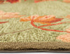 Trans Ocean Ravella 2303/16 Falling Leaves Border Moss Area Rug Pile Image