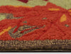 Trans Ocean Ravella 2304/16 Falling Leaves Moss Area Rug Pile Image