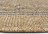 Trans Ocean Sahara 7190/33 Texture Border Navy Area Rug Pile Image