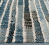 Trans Ocean Soho 7116/03 Stripe Blue Area Rug by Liora Manne 