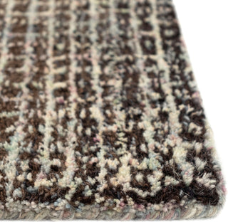 Trans Ocean Savannah 9512/47 Grid Grey Area Rug by Liora Manne 