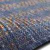 Trans Ocean Avena 7459/33 Mosaic Stripe Denim Area Rug Roll Image