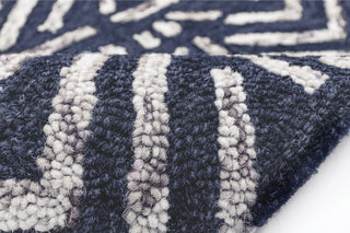 Trans Ocean Cyprus 7880/33 Batik Navy Area Rug by Liora Manne 