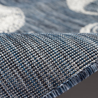 Trans Ocean Carmel 8414/33 Shells Navy Area Rug by Liora Manne 