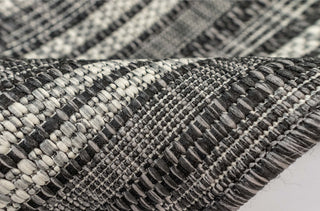 Trans Ocean Carmel 8425/48 Multi Border Black Area Rug by Liora Manne 