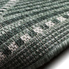 Trans Ocean Malibu 8225/06 Checker Diamond Green Area Rug Roll Image