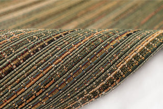 Trans Ocean Marina 8052/06 Stripes Green Area Rug by Liora Manne 