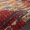 Trans Ocean Esencia 8057/24 Tribal Stripe Red Area Rug Roll Image