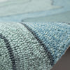 Trans Ocean Ravella Mykonos Blue Area Rug by Liora Manne 
