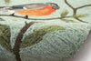Trans Ocean Ravella 2270/04 Birds On Branches Aqua Area Rug Roll Image