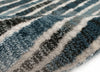 Trans Ocean Soho 7116/03 Stripe Blue Area Rug by Liora Manne 