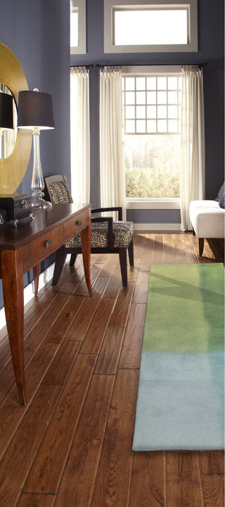 Trans Ocean Piazza Watercolors Blue Area Rug by Liora Manne  Feature