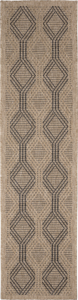 Trans Ocean Sahara 7186/12 Links Natural Area Rug Runner Image