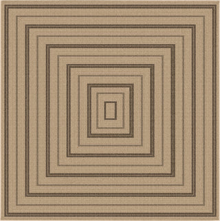 Trans Ocean Sahara 7185/12 Multi Border Natural Area Rug Switch