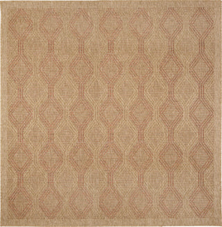 Trans Ocean Sahara 7186/14 Links Terracotta Area Rug Switch