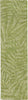 Trans Ocean Savannah 9500/06 Olive Branches Green Area Rug Runner Image