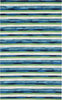 Trans Ocean Visions II 4313/03 Painted Stripes Cool Area Rug Main Image