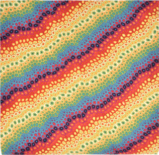 Trans Ocean Visions III Pop Swirl Red by Liora Manne 