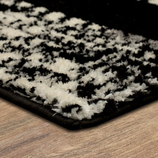 Karastan Traverse Lanes Charcoal Area Rug by Bobby Berk Angle Image