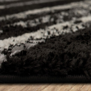 Karastan Traverse Lanes Charcoal Area Rug by Bobby Berk Detail Image