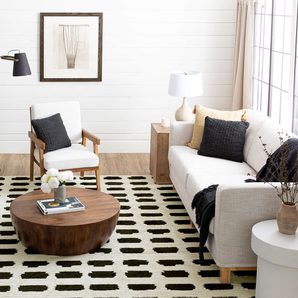 Karastan Traverse Roundabout Area Rug by Bobby Berk Lifestyle Image Feature