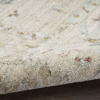 Nourison Traditional Home TRH02 Beige Area Rug Corner Image