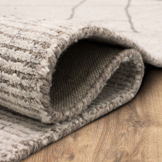 Karastan Tangier Tribal Diamond Silver Area Rug Detail Image