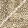 Nourison Terrazzo Jute TRJ01 Natural Grey Area Rug Corner Image