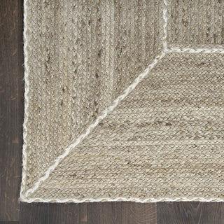Nourison Terrazzo Jute TRJ01 Natural Grey Area Rug Main Image