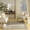 Nourison Terrazzo Jute TRJ01 Natural Grey Area Rug Swatch Image