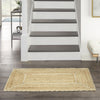 Nourison Terrazzo Jute TRJ01 Natural Area Rug Corner Image