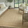 Nourison Terrazzo Jute TRJ01 Natural Area Rug Corner Image
