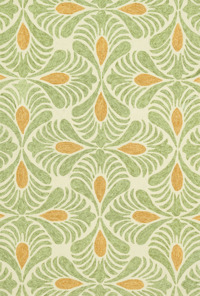 Loloi Tropez TZ-03 Ivory / Green Area Rug main image